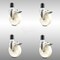Service Caster 5 Inch 316SS Nylon Wheel Swivel 1-7/8 Inch Expanding Stem Caster Set Lock Brake SCC-SS316TTLEX20S514-NYS-178-4 - alternate 2